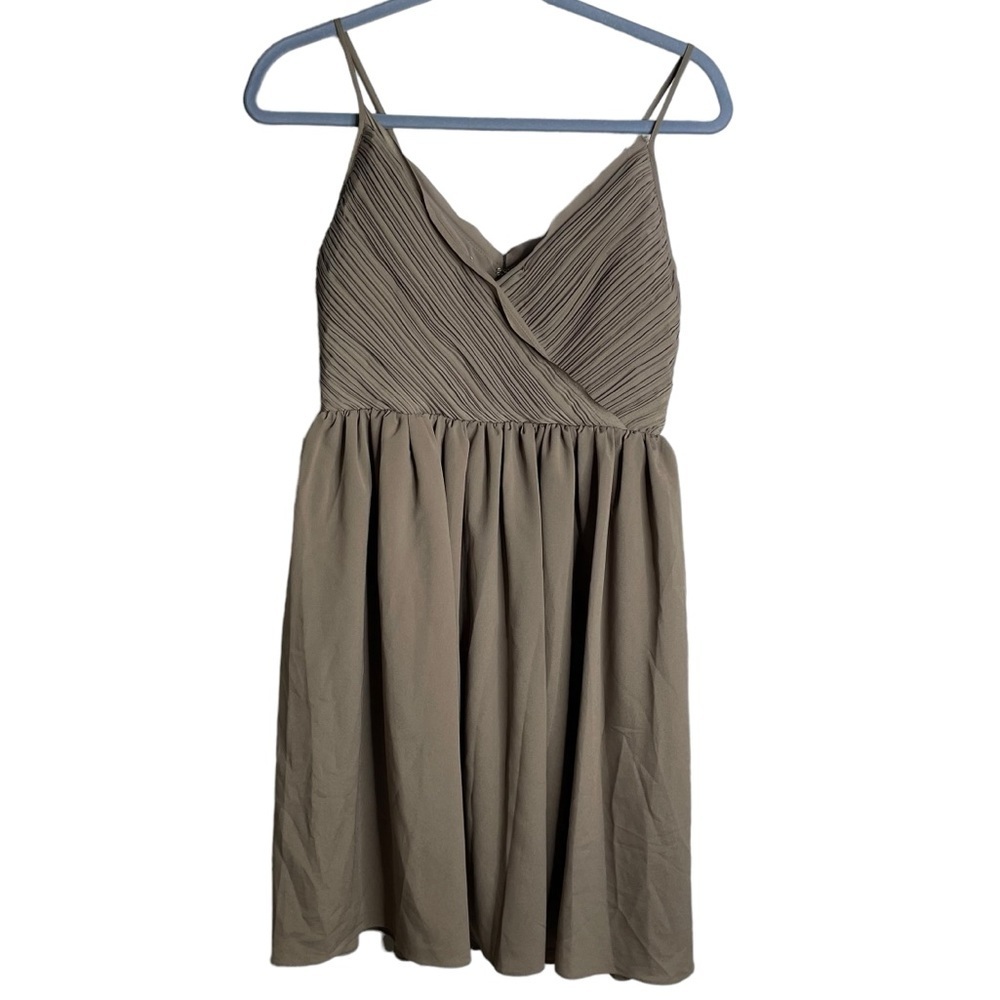Banana Republic NWT bridesmaid dress size 2 petite gunmetal gray